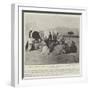 The Indian Frontier Risings, Peace or War? Jirga or Council of Pathans at Thull, on the Frontier-null-Framed Giclee Print