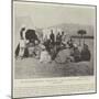 The Indian Frontier Risings, Peace or War? Jirga or Council of Pathans at Thull, on the Frontier-null-Mounted Giclee Print