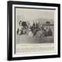 The Indian Frontier Risings, Peace or War? Jirga or Council of Pathans at Thull, on the Frontier-null-Framed Giclee Print