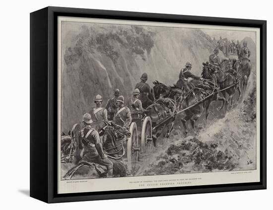 The Indian Frontier Troubles-John Charlton-Framed Stretched Canvas