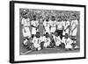 The Indian Hockey Team, Gold Medal Winners, Berlin Olympics, 1936-null-Framed Giclee Print