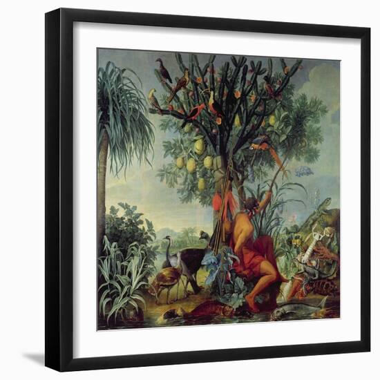 The Indian Hunter, 1740-Alexandre-Francois Desportes-Framed Giclee Print