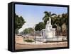 The Indian Maiden Fountain-null-Framed Stretched Canvas