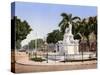 The Indian Maiden Fountain-null-Stretched Canvas