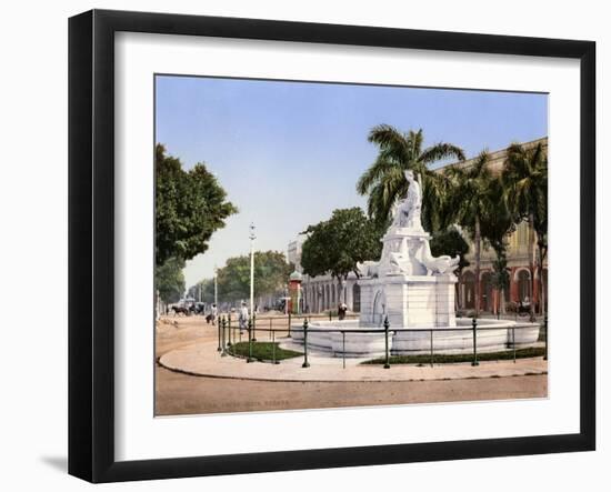 The Indian Maiden Fountain-null-Framed Giclee Print