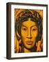 The Indian of Tehuantepec, (Oil on Canvas)-Alfredo Ramos Martinez-Framed Giclee Print