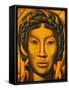 The Indian of Tehuantepec, (Oil on Canvas)-Alfredo Ramos Martinez-Framed Stretched Canvas