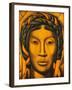 The Indian of Tehuantepec, (Oil on Canvas)-Alfredo Ramos Martinez-Framed Giclee Print