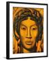 The Indian of Tehuantepec, (Oil on Canvas)-Alfredo Ramos Martinez-Framed Giclee Print