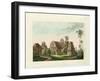 The Indian Pagoda of Mahabalipuram-null-Framed Giclee Print