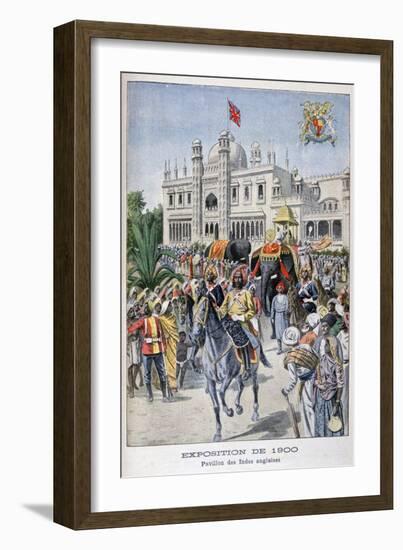 The Indian Pavilion at the Universal Exhibition of 1900, Paris, 1900-null-Framed Giclee Print