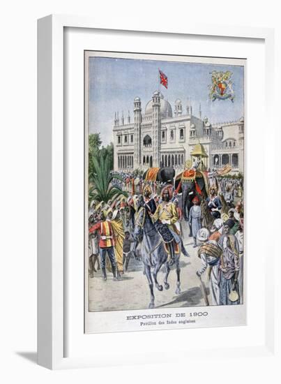 The Indian Pavilion at the Universal Exhibition of 1900, Paris, 1900-null-Framed Giclee Print