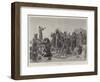 The Indian Plague, Great Intercessory Prayer-Meeting of Mohammedans in Bombay-Richard Caton Woodville II-Framed Giclee Print