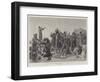 The Indian Plague, Great Intercessory Prayer-Meeting of Mohammedans in Bombay-Richard Caton Woodville II-Framed Giclee Print