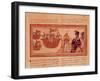 The Indian Princess Malinche or Dona Marina, Mistress of Hernando Cortes (1485-1547)-Diego Duran-Framed Giclee Print