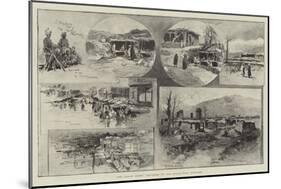 The Indian Rising, Sketches on the North-West Frontier-Henry Charles Seppings Wright-Mounted Giclee Print