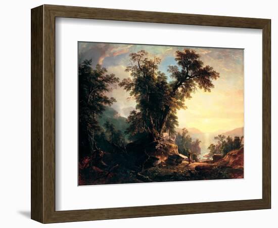 The Indian's Vespers-Asher Brown Durand-Framed Giclee Print