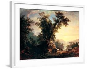 The Indian's Vespers-Asher Brown Durand-Framed Giclee Print