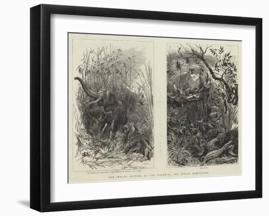 The Indian Section of the Colonial and Indian Exhibition-null-Framed Giclee Print