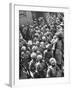 The Indian Sikh Troops from Punjab, Boarding the Troop Transport in the Penang Harbor-Carl Mydans-Framed Photographic Print