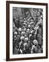 The Indian Sikh Troops from Punjab, Boarding the Troop Transport in the Penang Harbor-Carl Mydans-Framed Photographic Print