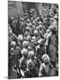 The Indian Sikh Troops from Punjab, Boarding the Troop Transport in the Penang Harbor-Carl Mydans-Mounted Photographic Print