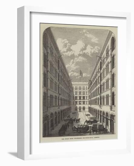 The Indian Store Department, Belvedere-Road, Lambeth-null-Framed Giclee Print