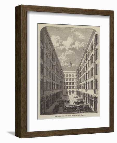 The Indian Store Department, Belvedere-Road, Lambeth-null-Framed Giclee Print