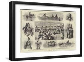 The Indian Trouble in America-Amedee Forestier-Framed Giclee Print