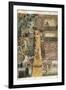 The Indian Village of Secoton, Book Illustration, circa 1570-80-John White-Framed Premium Giclee Print