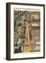 The Indian Village of Secoton, Book Illustration, circa 1570-80-John White-Framed Giclee Print