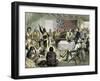 The Indian War in the United States-Stefano Bianchetti-Framed Giclee Print