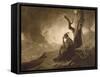 The Indian Widow, 1789 (Mezzotint)-Joseph Wright Of Derby-Framed Stretched Canvas