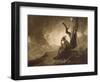 The Indian Widow, 1789 (Mezzotint)-Joseph Wright Of Derby-Framed Premium Giclee Print