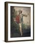 The Indifferent One, 1717-Jean-Antoine Watteau-Framed Premium Giclee Print