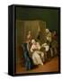 The Indiscreet Gentleman-Pietro Longhi-Framed Stretched Canvas