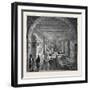 The Indo-Chinese Opium Trade, at an Opium Factory at Patna: the Mixing Room-null-Framed Giclee Print