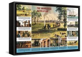 The Industrial Revolution-Ronald Lampitt-Framed Stretched Canvas