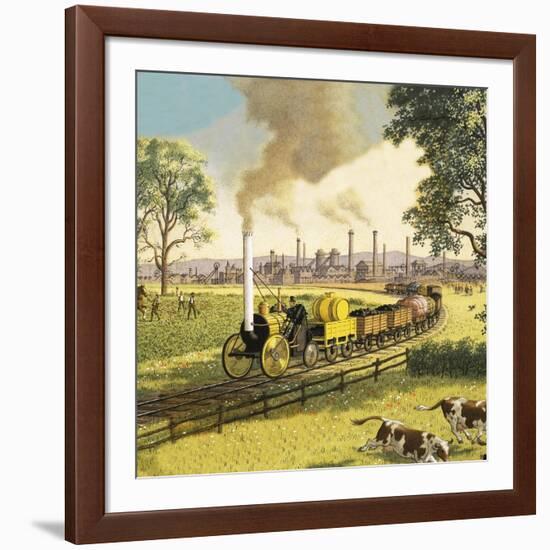 The Industrial Revolution-Ronald Lampitt-Framed Giclee Print