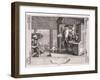 The Industrious Apprentice a Favourite ..., Plate IV of Industry and Idleness, 1747-William Hogarth-Framed Giclee Print