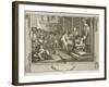 The Industrious 'Prentice Out of His Time and Married to His Master's Daughter-William Hogarth-Framed Giclee Print