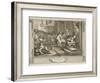 The Industrious 'Prentice Out of His Time and Married to His Master's Daughter-William Hogarth-Framed Giclee Print