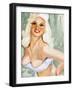 The Inevitable End of a Love Goddess (Jayne 3), 2008-Cathy Lomax-Framed Giclee Print