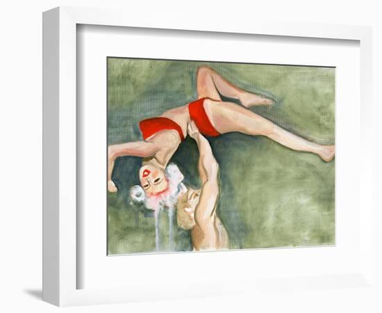 The Inevitable End of a Love Goddess (Jayne 4), 2008-Cathy Lomax-Framed Giclee Print