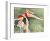 The Inevitable End of a Love Goddess (Jayne 4), 2008-Cathy Lomax-Framed Giclee Print