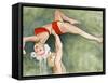 The Inevitable End of a Love Goddess (Jayne 4), 2008-Cathy Lomax-Framed Stretched Canvas