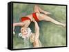 The Inevitable End of a Love Goddess (Jayne 4), 2008-Cathy Lomax-Framed Stretched Canvas