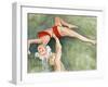 The Inevitable End of a Love Goddess (Jayne 4), 2008-Cathy Lomax-Framed Giclee Print