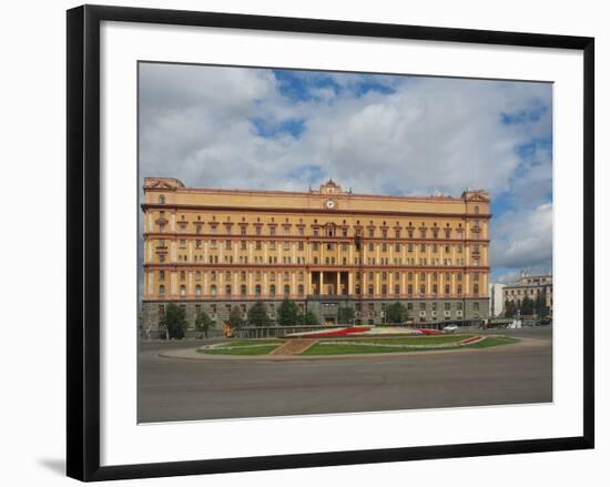 The Infamous Former Headquarters of the Kgb on Lubyanka Square, Moscow, Russia, Europe-Vincenzo Lombardo-Framed Photographic Print