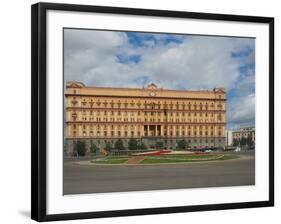 The Infamous Former Headquarters of the Kgb on Lubyanka Square, Moscow, Russia, Europe-Vincenzo Lombardo-Framed Photographic Print